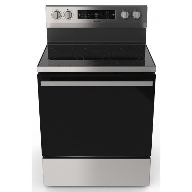 Hisense 30-inch Freestanding Electric Range with True Convection Technology HBE3502CAS IMAGE 1