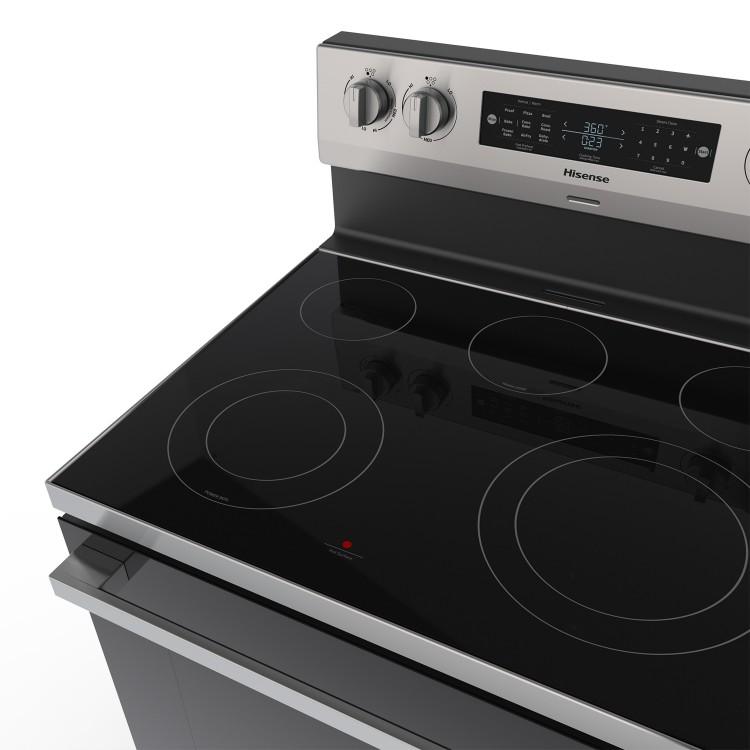 Hisense 30-inch Freestanding Electric Range with True Convection Technology HBE3502CAS IMAGE 8