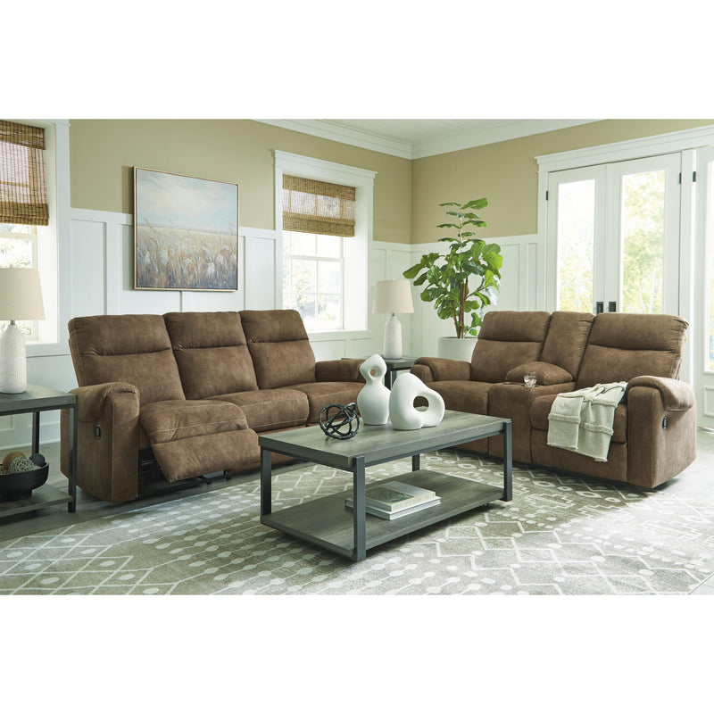 Signature Design by Ashley Edenwold Reclining Leather Look Loveseat with Console 1380594C IMAGE 10