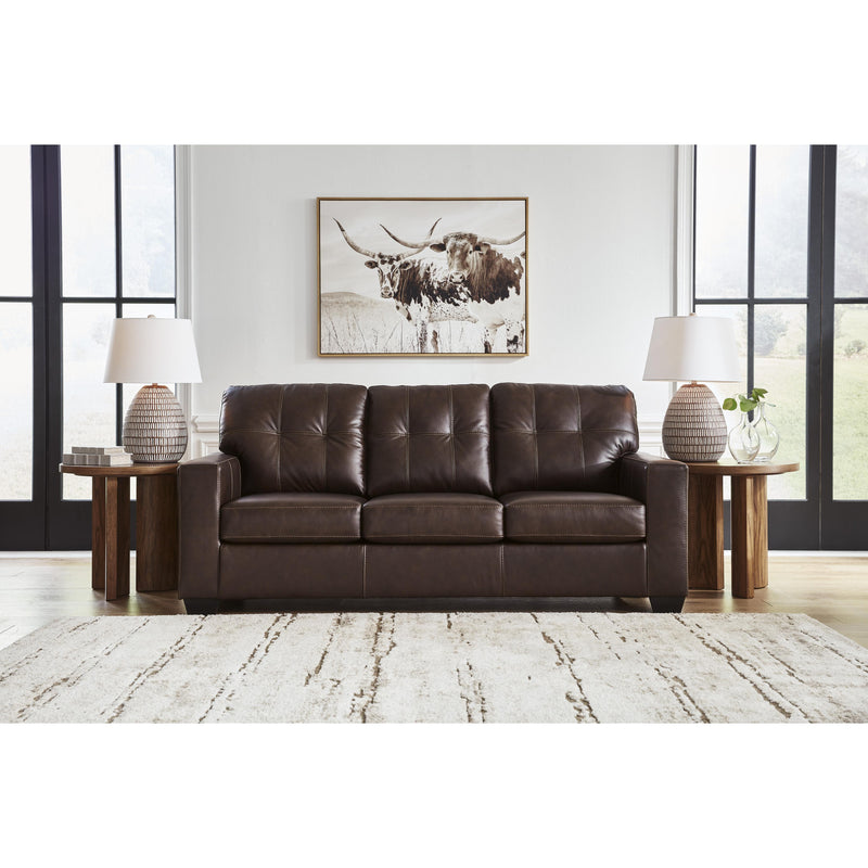 Signature Design by Ashley Santorine Stationary Leather Match Sofa 2170638C IMAGE 5