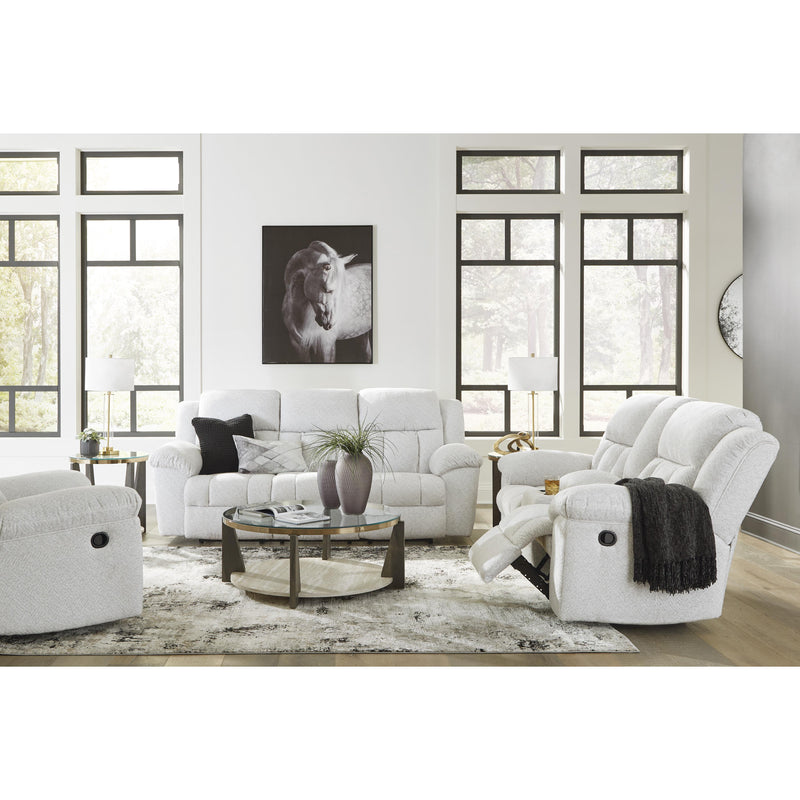 Signature Design by Ashley Frohn Reclining Fabric Loveseat with Console 3740594C IMAGE 14