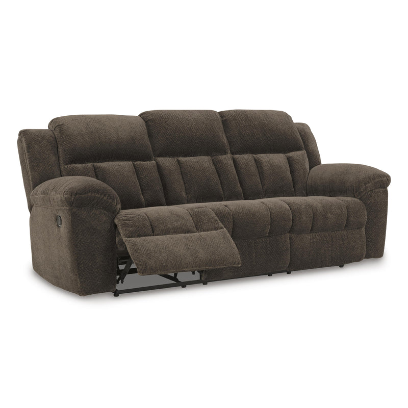 Signature Design by Ashley Frohn Reclining Fabric Sofa 3740788C IMAGE 2