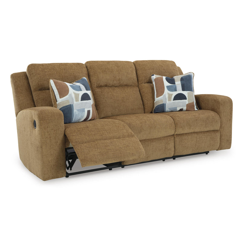 Signature Design by Ashley Kanlow Reclining Fabric Sofa 3860588C IMAGE 2