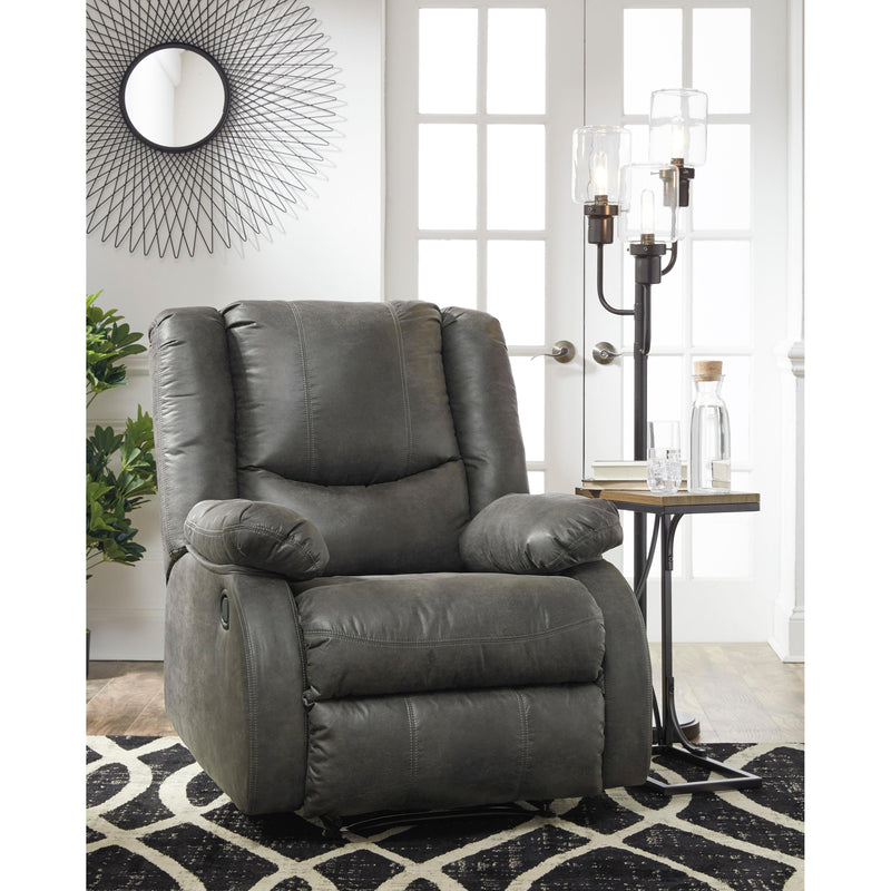 Signature Design by Ashley Bladewood Leather Look Recliner with Wall Recline 6030629C IMAGE 6