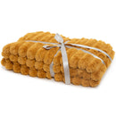 Gouchee Home Home Decor Throws Raya Throw 50X60 - Mustard IMAGE 1