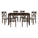 Mazin Furniture Challis 5905 7-Piece Pack Dinette Set IMAGE 1