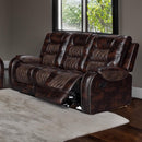  Primo International Lane Reclining Leather Look Sofa U916113883MODU IMAGE 1