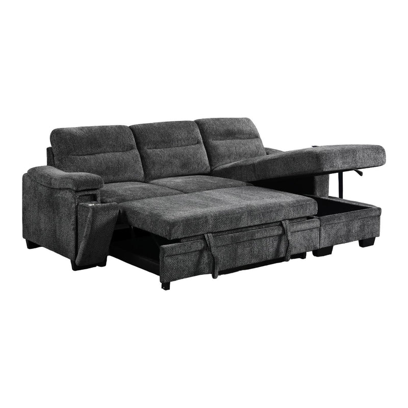 Primo International Savio Fabric Sleeper Sectional UE48135803STB5/UE48135803STB2 IMAGE 1