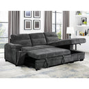  Primo International Savio Fabric Sleeper Sectional UE48135803STB5/UE48135803STB2 IMAGE 2