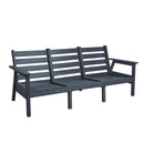  C.R. Plastic Products Tofino DSF283-18 Sofa - Slate Grey IMAGE 1