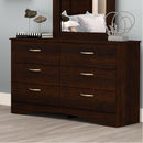 Dynamic Furniture 6-Drawer Dresser 915-862 IMAGE 1