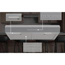  Broan 30-inch Mantra MTR2 Series Under-Cabinet Range Hood MTR2303SS IMAGE 2