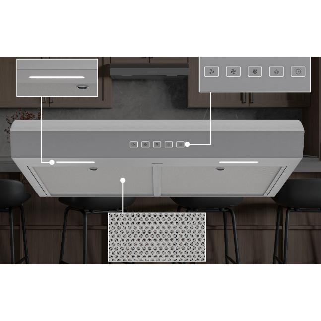 Broan 36-inch Under-Cabinet Range Hood MTR2363SS IMAGE 2