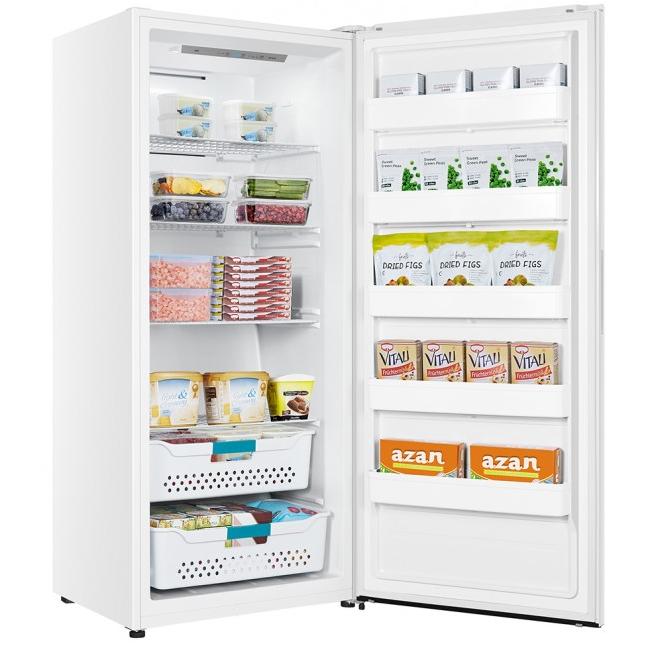 Hisense 14 cu. ft. Garage Ready Convertible Upright Freezer with Pocket Handle FV21C6AWE IMAGE 4