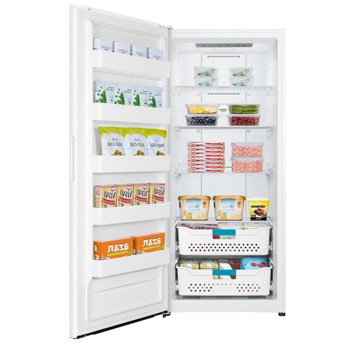 Hisense 14 cu. ft. Garage Ready Convertible Upright Freezer with Pocket Handle FV21C6AWE IMAGE 5