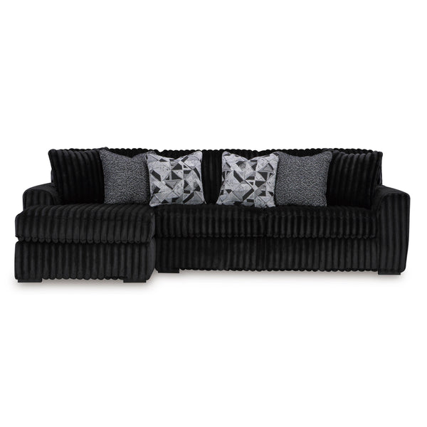 Signature Design by Ashley Midnight-Madness Fabric 2 pc Sectional 9810316/9810367 IMAGE 1