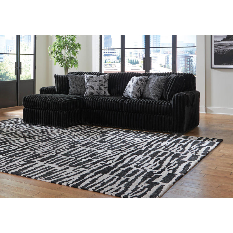 Signature Design by Ashley Midnight-Madness Fabric 2 pc Sectional 9810316/9810367 IMAGE 3