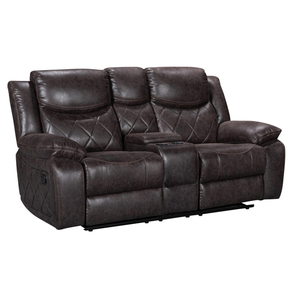 Primo International Scout Reclining Loveseat with Console U966113893MOLC IMAGE 1