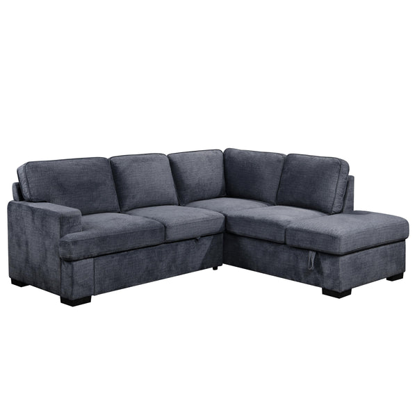 Primo International Mirta Fabric Sleeper Sectional UE40135703STX3/UE40135703STX1 IMAGE 1