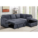 Primo International Mirta Fabric Sleeper Sectional UE40135703STX3/UE40135703STX1 IMAGE 4