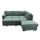  Primo International Nicola Fabric Sleeper Sectional UF10138683STX3/UF10138683STR1/UF10138683STOS IMAGE 2