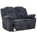  Primo International Anakin UD60137193MOLV Reclining Loveseat - Rigan Granite IMAGE 2
