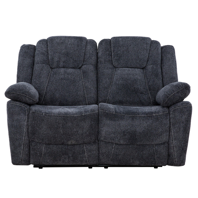 Primo International Anakin Reclining Fabric Loveseat UD60137193MOLV IMAGE 3