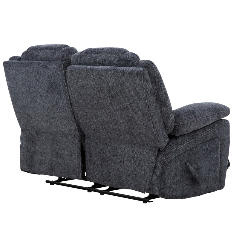 Primo International Anakin Reclining Fabric Loveseat UD60137193MOLV IMAGE 5