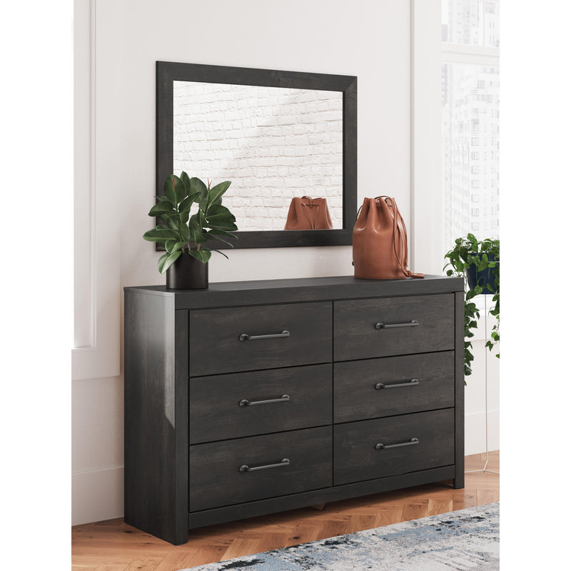 Signature Design by Ashley Hollivern 6-Drawer Dresser with Mirror PCB2108-31/PCB2108-36 IMAGE 6