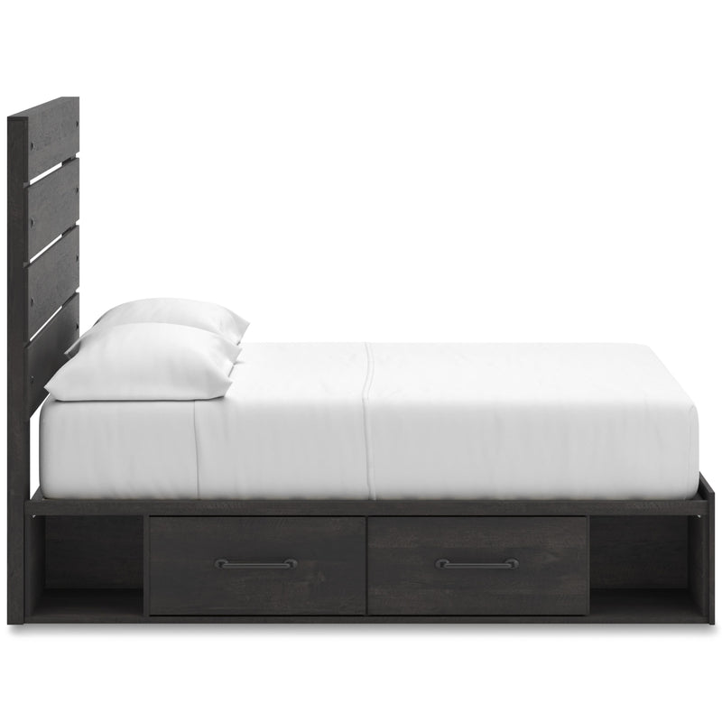 Signature Design by Ashley Hollivern Full Panel Bed with Storage PCB2108-55/PCB2108-150/B100-12 IMAGE 4