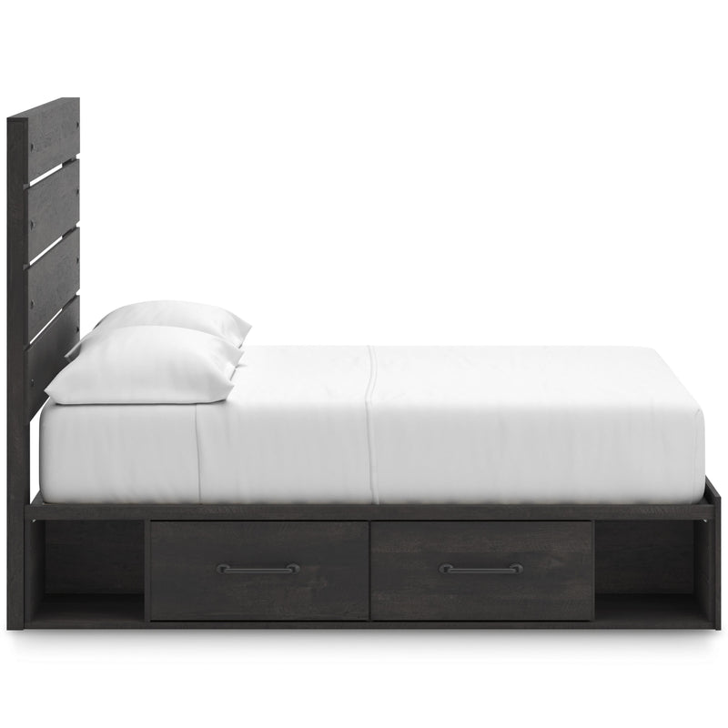 Signature Design by Ashley Hollivern Full Panel Bed with Storage PCB2108-55/PCB2108-50/PCB2108-50/B100-12 IMAGE 4