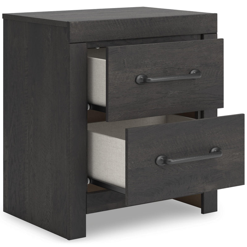 Signature Design by Ashley Hollivern 2-Drawer Nightstand PCB2108-92 IMAGE 2