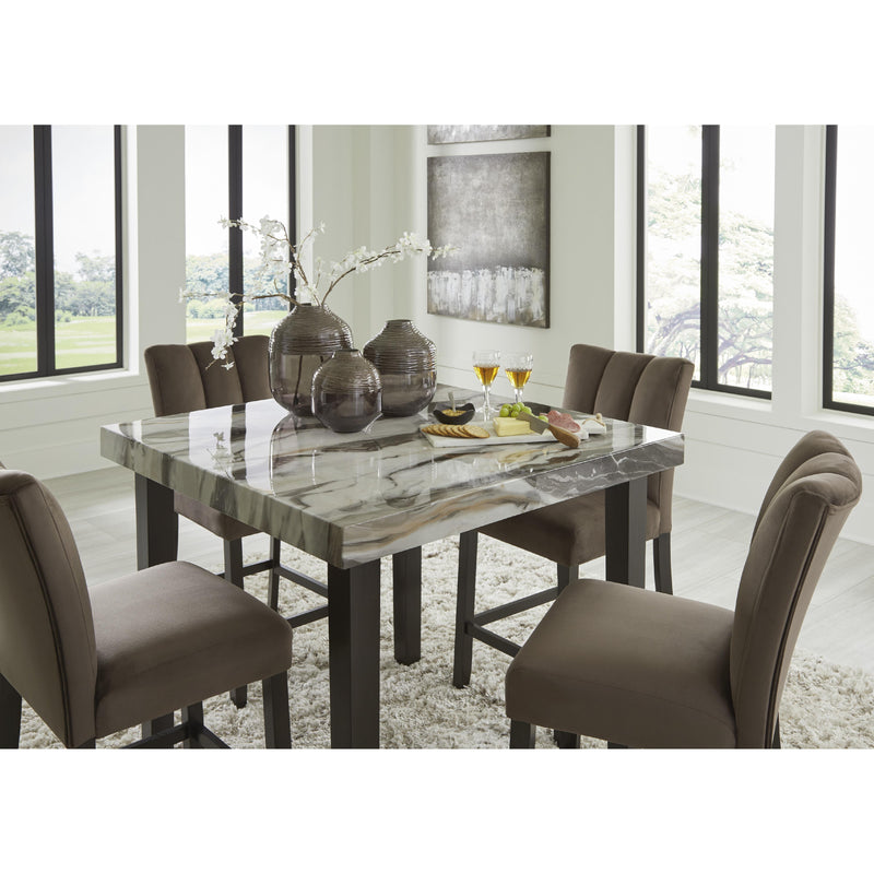 Signature Design by Ashley Square Jeshina Counter Height Dining Table with Faux Marble Top PCD581-13 IMAGE 4