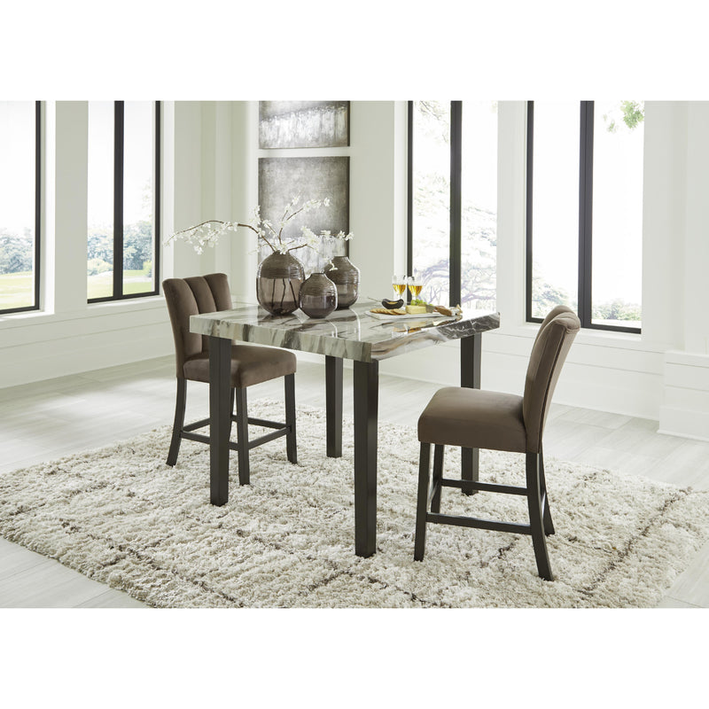 Signature Design by Ashley Square Jeshina Counter Height Dining Table with Faux Marble Top PCD581-13 IMAGE 6