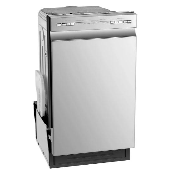  Midea 18-inch Built-In Dishwasher MDF18A1AST IMAGE 1