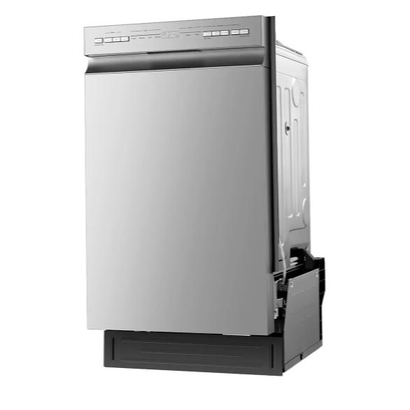  Midea 18-inch Built-In Dishwasher MDF18A1AST IMAGE 2