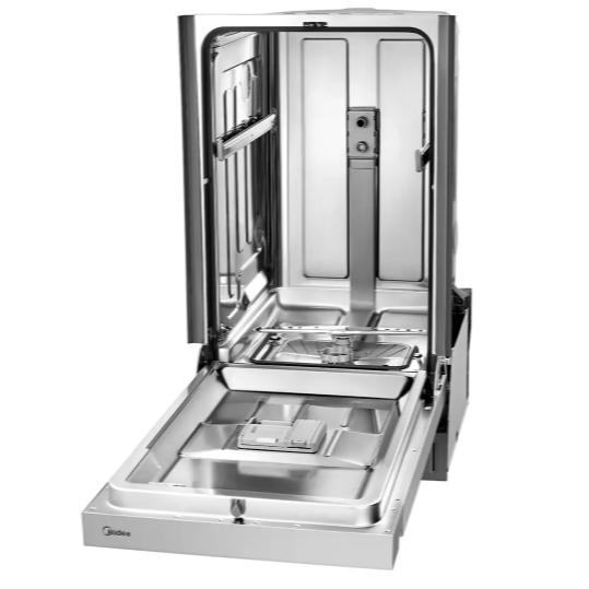  Midea 18-inch Built-In Dishwasher MDF18A1AST IMAGE 4