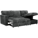 Primo International Fancy Fabric Sleeper Sectional UH10160243STL2/UH10160243STR1 IMAGE 3