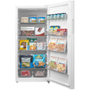 Midea 21 cu. ft. Convertible 2-in-1 Upright Freezer/Fridge MRU21F6AWW IMAGE 2