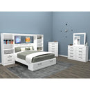 Dynamic Furniture Milano 2-Drawer Nightstand 740-222 IMAGE 1