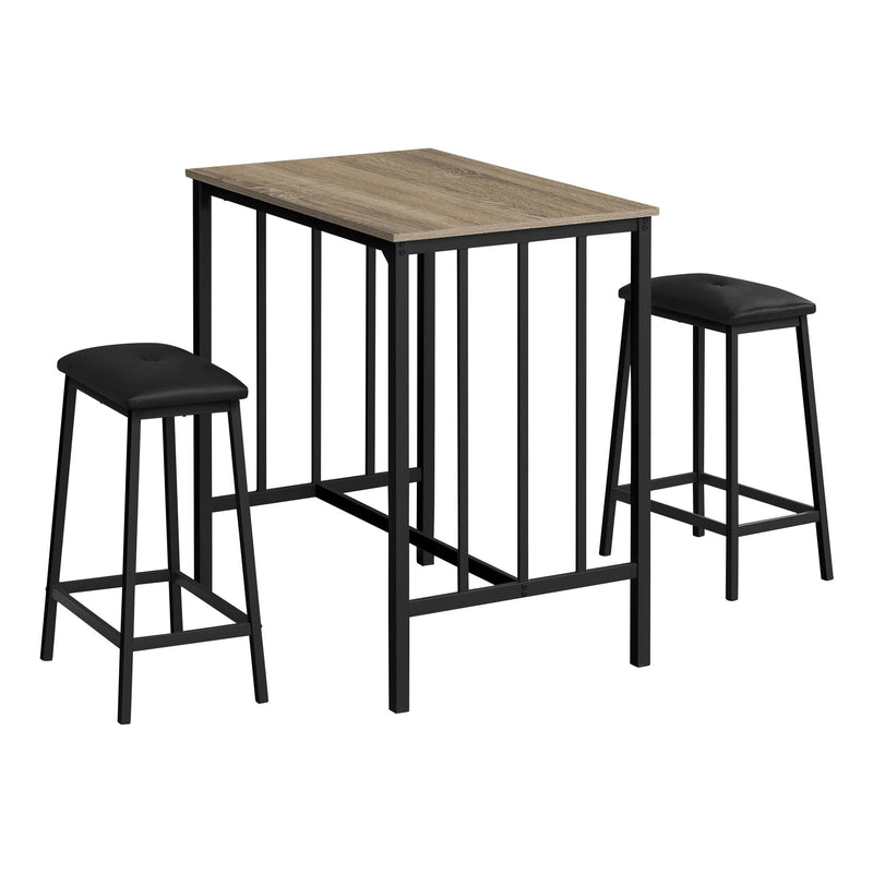 Monarch 3 pc Counter Height Dinette I 1143 IMAGE 1