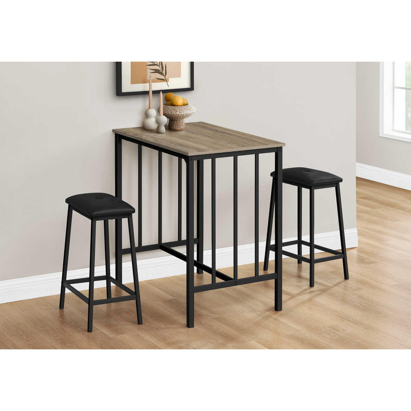 Monarch 3 pc Counter Height Dinette I 1143 IMAGE 2