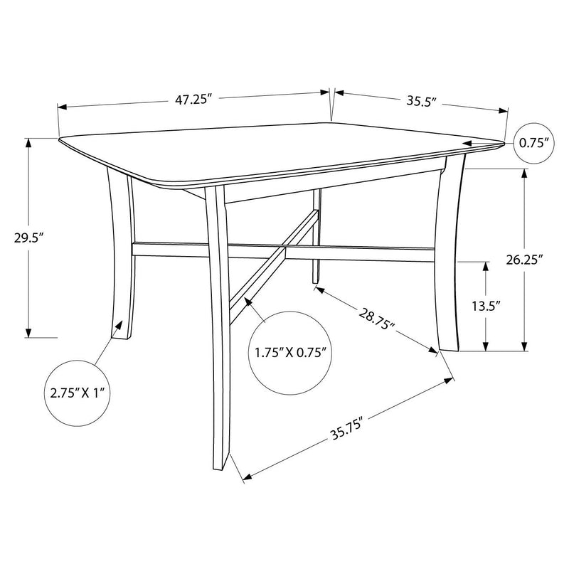 Monarch Dining Table I 1323 IMAGE 4