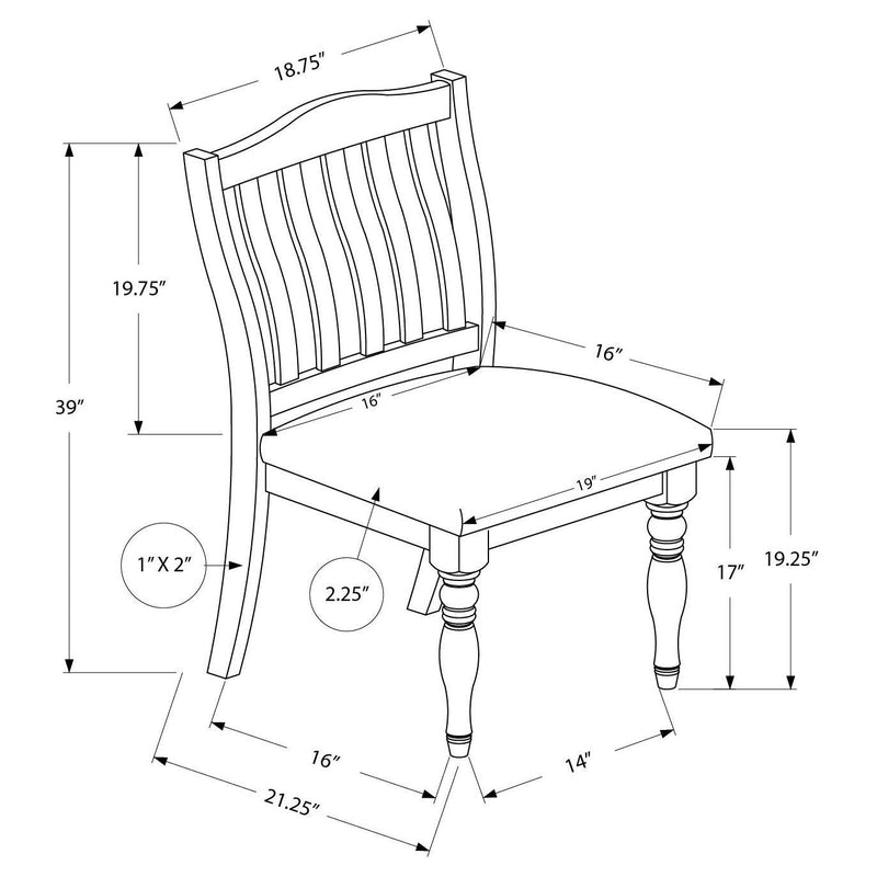 Monarch Dining Chair I 1392 IMAGE 13