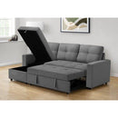  Monarch 8A14-956 Sleeper Sectional - Grey IMAGE 4