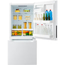 AVIVA 18.7 cu. ft. Freestanding Bottom Freezer Refrigerator with LED Lighting ARBM188WE4 IMAGE 4