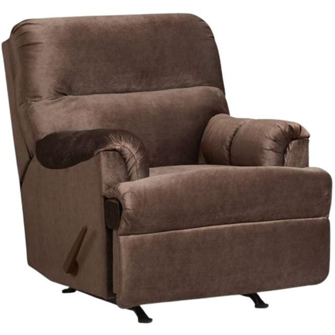 Affordable Furniture Mfg Recliners Manual 2155 Chat Recliner - Brown IMAGE 1