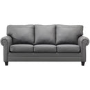 Aman Furniture Stationary Leather Sofa 3002 Sofa IMAGE 1