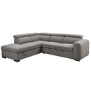 Primo International Nello Fabric Sleeper Sectional NELLO-RAF-SECTIONNEL IMAGE 1