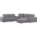  Primo International Rohan Fabric 7 pc Sectional Rohan 7 pc Sectional - Grey IMAGE 1